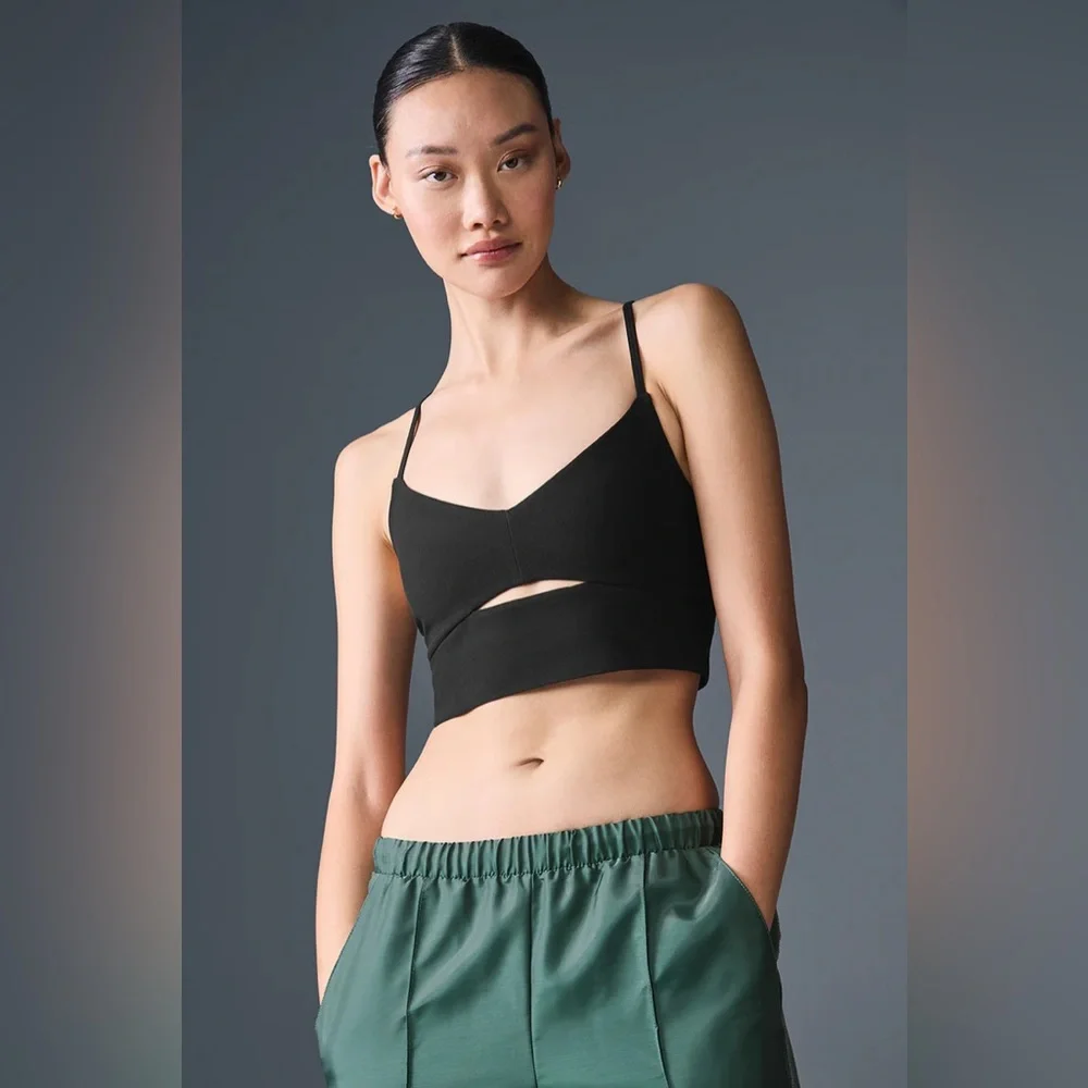 ALO YOGA | ✨NEW✨ Alosoft Highlight Bra in Black